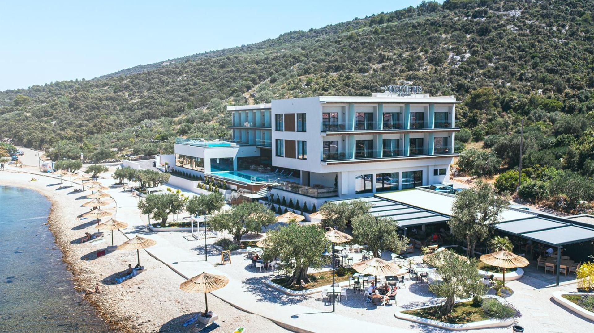 Marinus Beach Hotel Marina Exterior foto